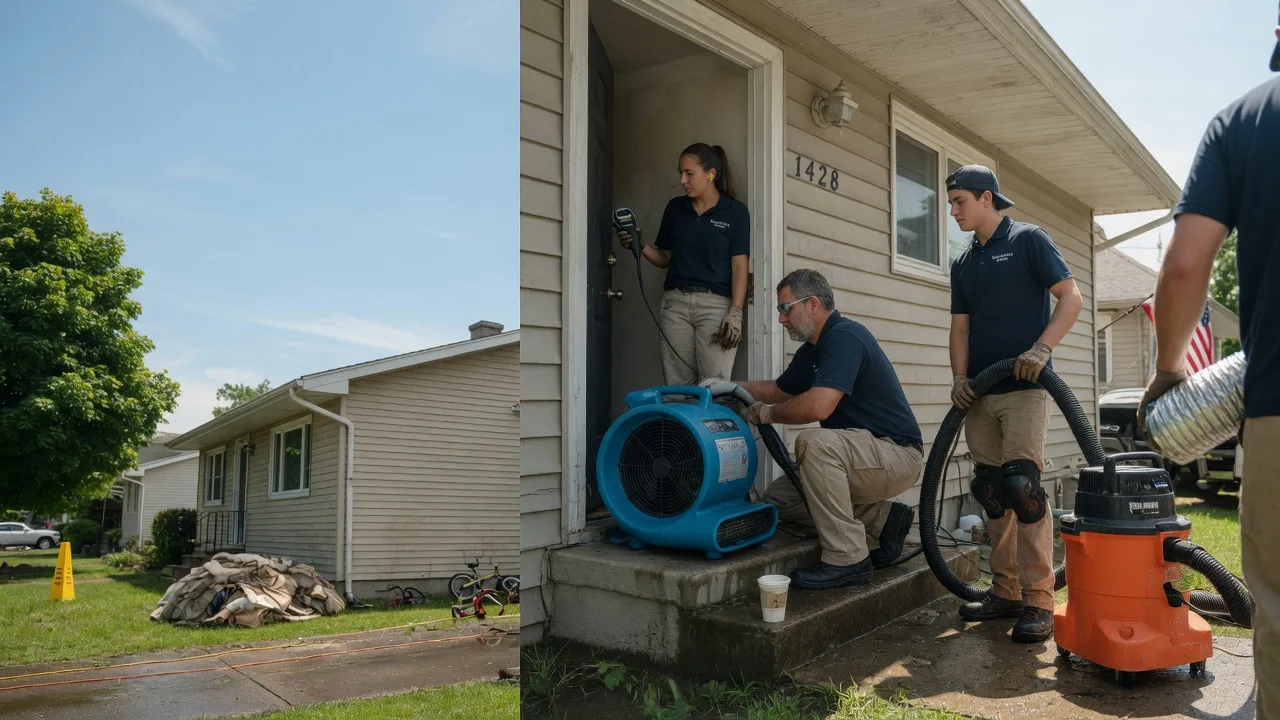 Water Damage Restoration in Denmark, WI near me